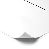 Soft Botanica – Minimalistische bladlijnkunst met  Poster (Hoek)