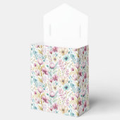 Soft Botanical Easter Flower Design Bedankdoosjes (Geopend)