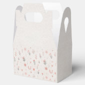 Soft Botanical Pattern Favor Box Bedankdoosjes (Geopend)