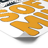 Soft Breath Soft Mind Dandelion Yoga Inspiration A Poster (Hoek)