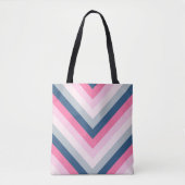Soft Breeze Chevron Tote Bag (Voorkant)