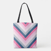 Soft Breeze Chevron Tote Bag (Achterkant)