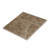 Soft Brown Faux Stone 4,5 en 6 inch Tegeltje (Zijkant)