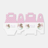 Soft Brown Zeemeermin Party Baby shower Bedankt Bedankdoosjes (Uitgevouwen)