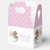 Soft Brown Zeemeermin Party Baby shower Bedankt Bedankdoosjes (Geopend)