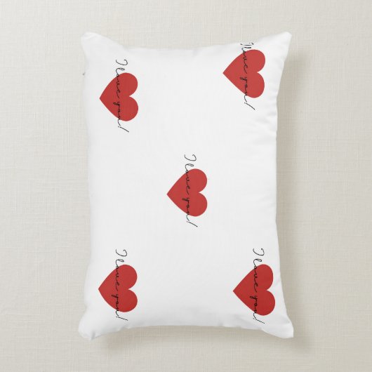 Soft Brushed Polyester Accent Pillow Kussen (Voorkant(Verticaal))