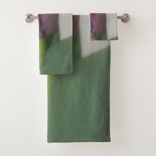 Soft Budding Tulip Bad Handdoek (Insitu)