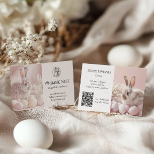 Soft Bunny Easter Kinder Boutique 2 Foto QR logo Visitekaartje