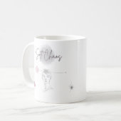 Soft Chaos - Minimal Aesthetic Mug Koffiemok (Voorkant links)