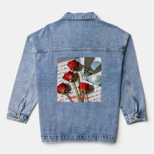 Soft Chaos t-shirt  Denim Jacket (Achterkant)