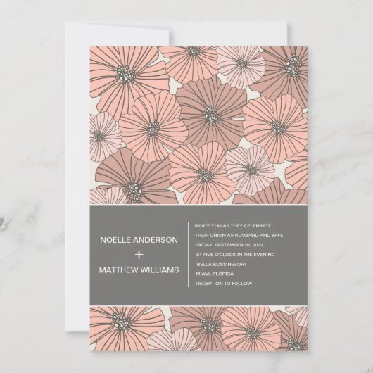 SOFT CHIC | AFBEELDINGSINVITATIE KAART (Voorkant)