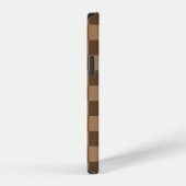 Soft Chocolade Squares iPhone Hoesje (Rechterkant)
