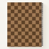 Soft Chocolade Squares Notitieboek (Achterkant)