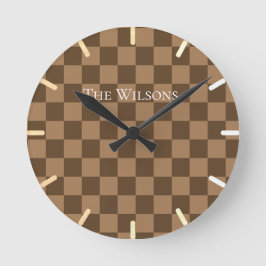 Soft Chocolade Squares Ronde Klok