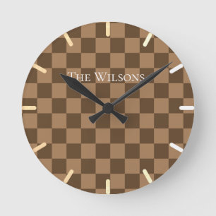 Soft Chocolade Squares Ronde Klok