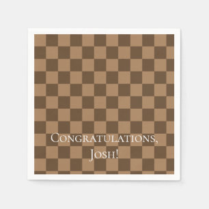 Soft Chocolade Squares Servet