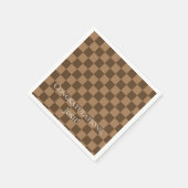 Soft Chocolade Squares Servet (Hoek)