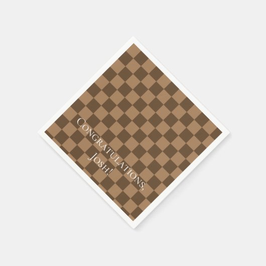 Soft Chocolade Squares Servet (Hoek)