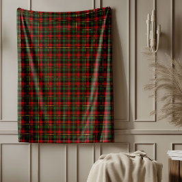 Soft Classic Tartan Plaid Gooi Gezellige Feestdage Fleece Deken