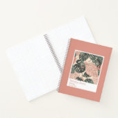 Soft Clay Monstera Photo Swatch Large Notitieboek (Binnen)