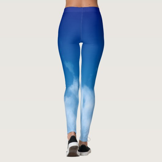 Soft Cloud Deep Blue Sky Leggings (Achterkant)