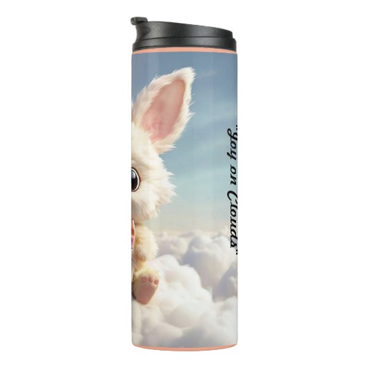 "Soft Cloud Whiskers" Thermosbeker (Geroteerd rechts)