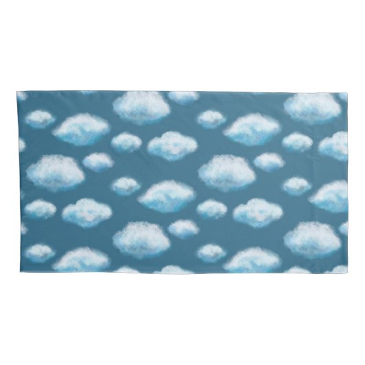 Soft clouds  kussensloop (Achterkant-Rechts)