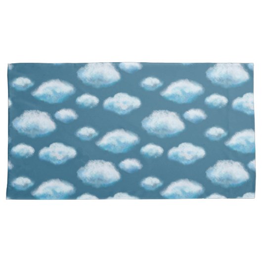 Soft clouds  kussensloop (Voorkant-Rechts)