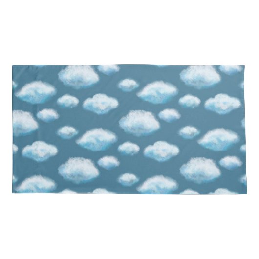 Soft clouds  kussensloop (Achterkant-Links)