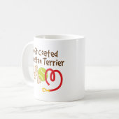 Soft Coated Hondenras Terrier Koffiemok (Voorkant links)