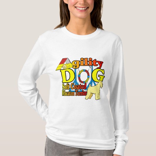 Soft_Coated_Wheaten_Terrier_Agility T-shirt (Voorkant)