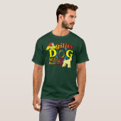 Soft_Coated_Wheaten_Terrier_Agility T-shirt (Voorkant volledig)