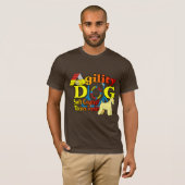 Soft_Coated_Wheaten_Terrier_Agility T-shirt (Voorkant volledig)