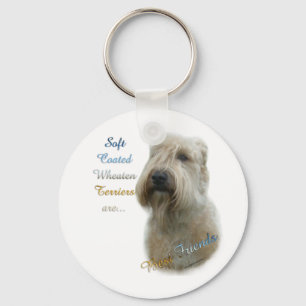 soft coated Wheaten Terrier Best Friend Sleutelhan Sleutelhanger
