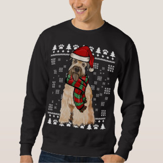 Soft Coated Wheaten Terrier Dog Santa Xmas Ugly Ch Trui