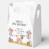 Soft-Coated Wheaten Terrier Dog Verjaardag Dank u Bedankdoosjes (Geopend)