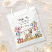 Soft-Coated Wheaten Terrier Dog Verjaardag Dank u Bedankzakje (Geknipt)