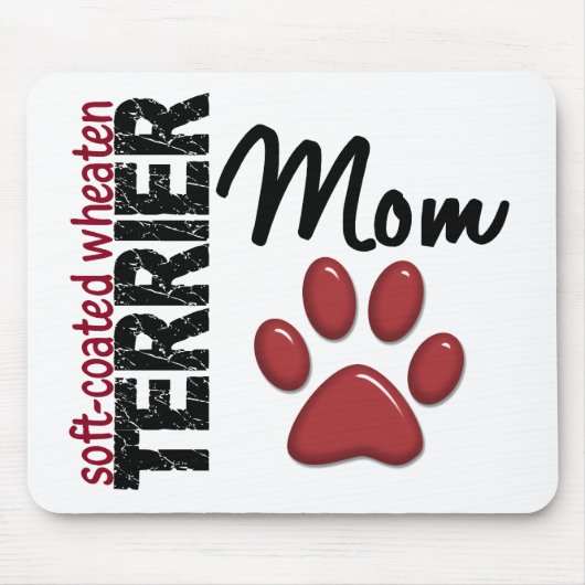 Soft-coated Wheaten Terrier Ma 2 Muismat (Voorkant)