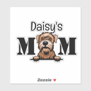 Soft Coated Wheaten Terrier Mam Personated Sticker