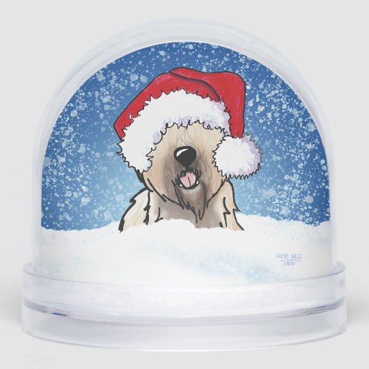 Soft Coated Wheaten Terrier Sneeuwbol (Voorkant)
