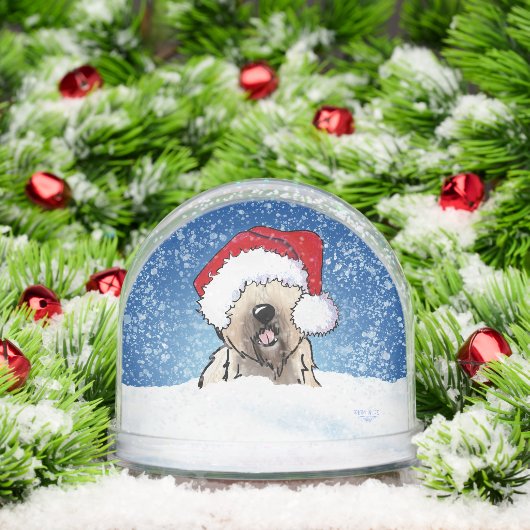 Soft Coated Wheaten Terrier Sneeuwbol (Kerstmis)