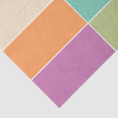 Soft Color Checkerboard Tissuepapier (Detail)