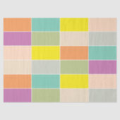 Soft Color Checkerboard Tissuepapier (Voorkant)