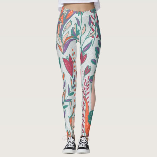 Soft Color Garden Leggings (Voorkant)