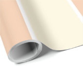 Soft Color Vertical Stripe Pattern Design Cadeaupapier (Rol Hoek)
