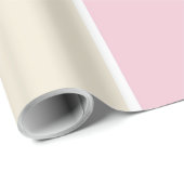 Soft Color Vertical Stripe Pattern Design Cadeaupapier (Rol Hoek)