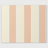 Soft Color Vertical Stripe Pattern Design Cadeaupapier (Vlak)