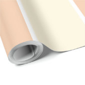 Soft Color Vertical Stripe Pattern Design Cadeaupapier (Rol Hoek)