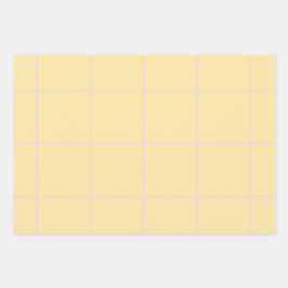 Soft Color Vertical Stripe Pattern Design Inpakpapier Vel