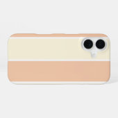 Soft Color Vertical Stripe Pattern Design iPhone 16 Hoesje (Achterkant horizontaal)